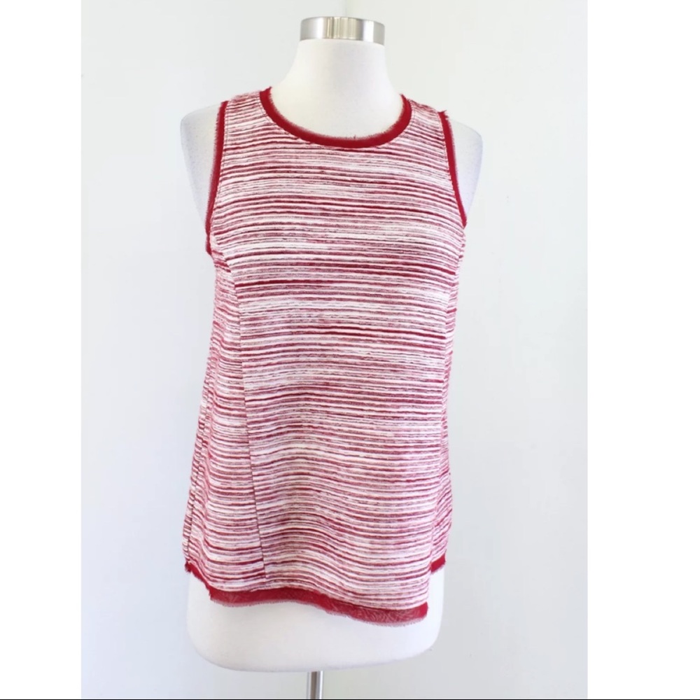 Vanessa Virginia Indira Textured Stripe Top - Picture 3 of 8